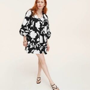 Kate Spade for Target Black and White Floral Dress